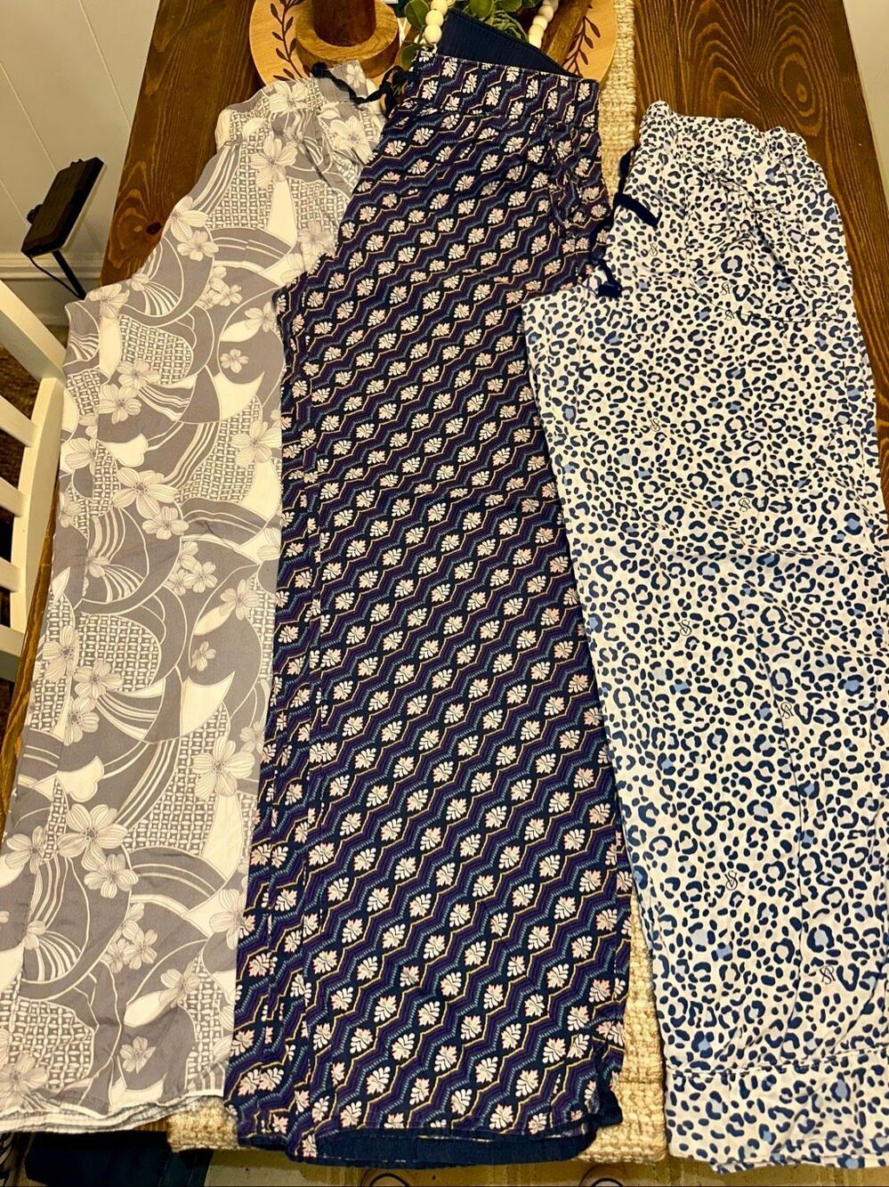 Victoria secret lounge pajama pants bottoms small lot of 3